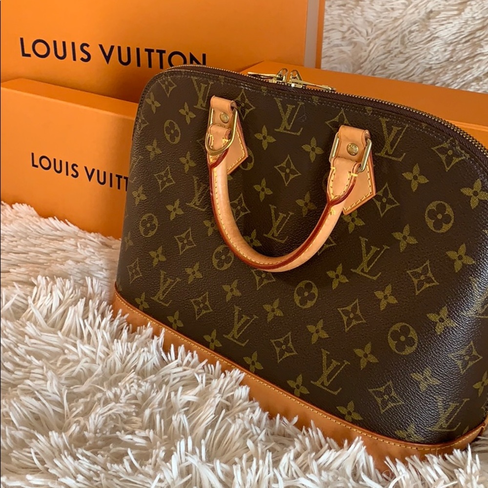 Authentic Louis Vuitton Alma Bag